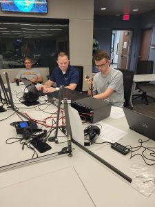 Nick working SSB. [Paul, KM4PT]