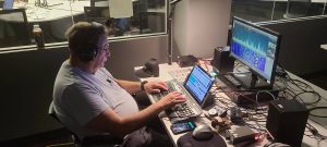 John, NM4N at CW. [Andy, KY4DF]