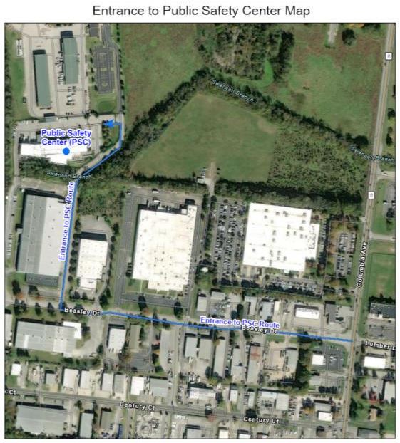 Public Safety Center directions