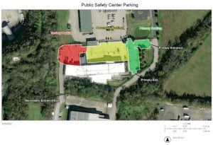Public Safety Center parking